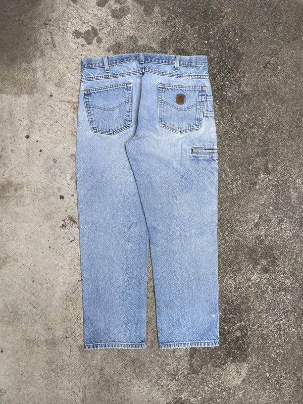 Carhartt Faded Blue Work Denim (34X28)