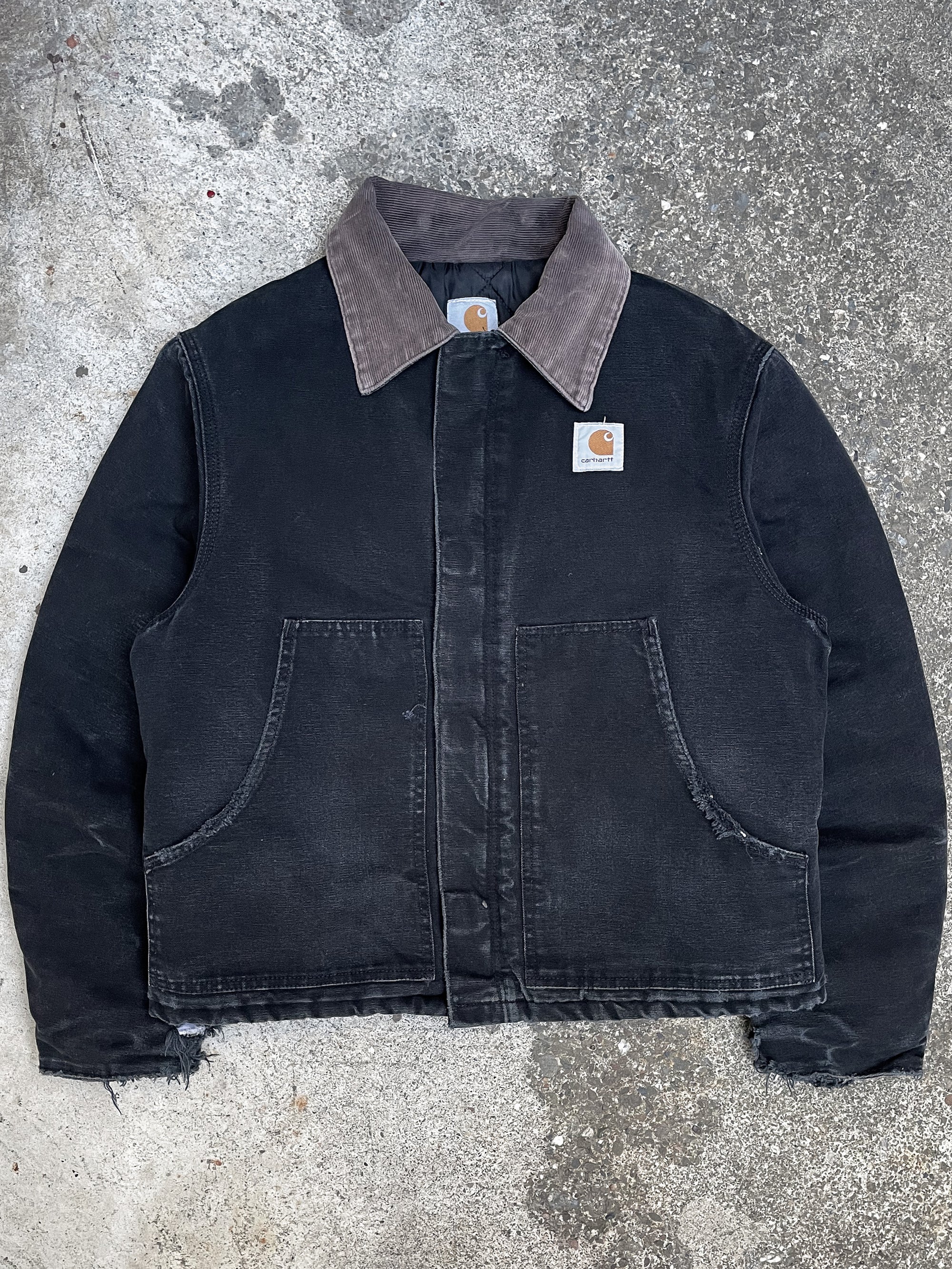 Carhartt Faded Black Quilted Arctic Jacket (S)