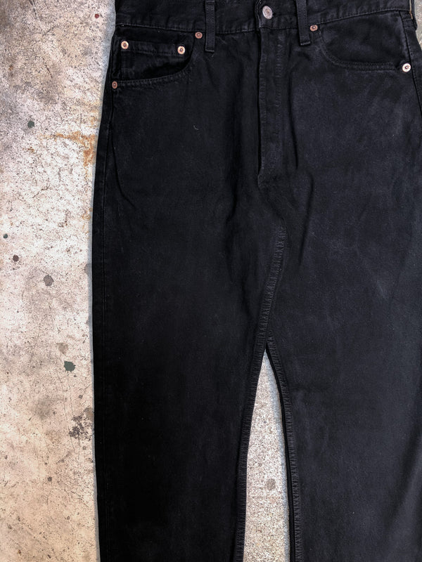 1990s Levis Black Overdye 501 (31X32)