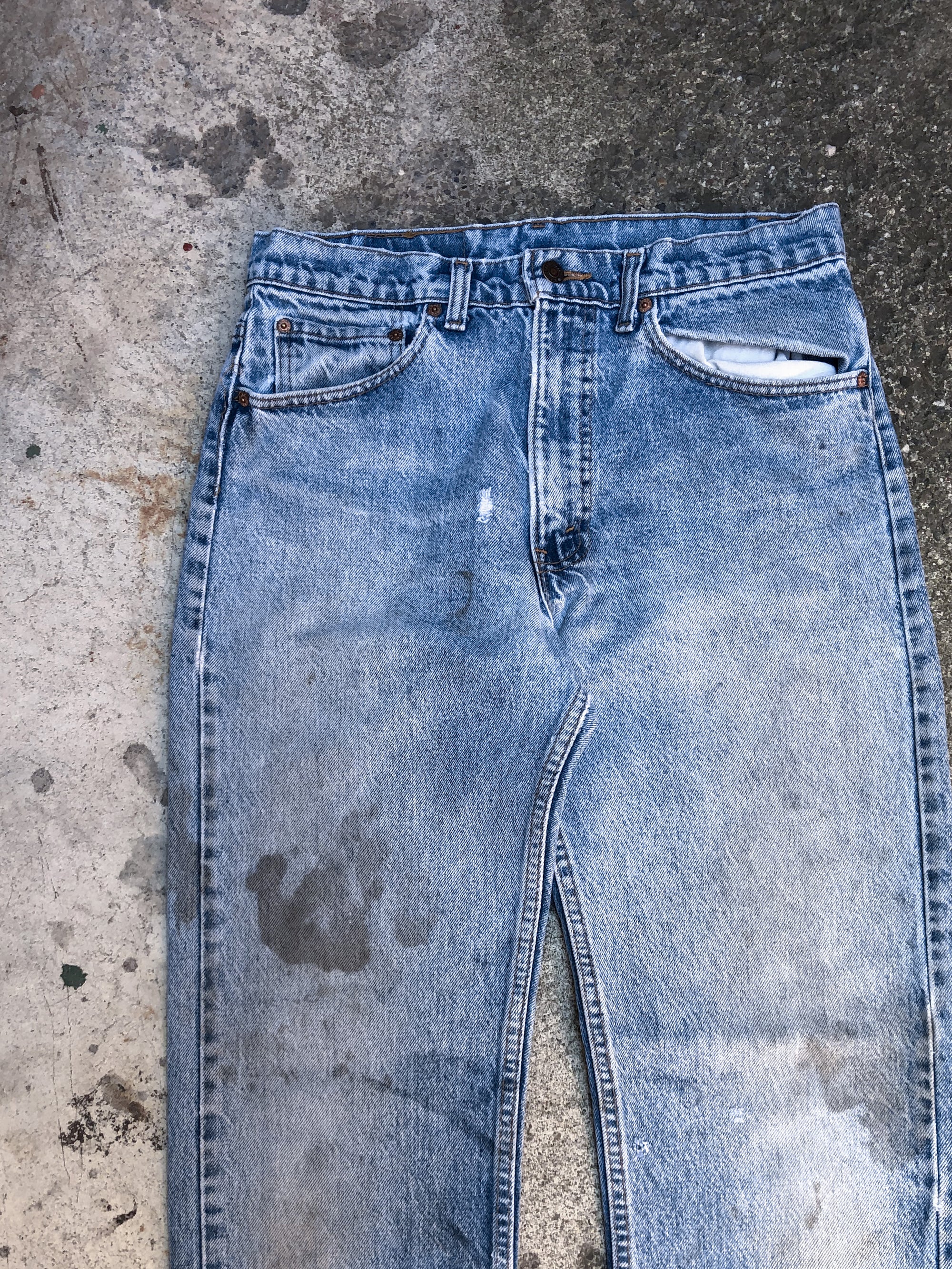 1980s Levis Dirty Faded Blue 505 (31X32)