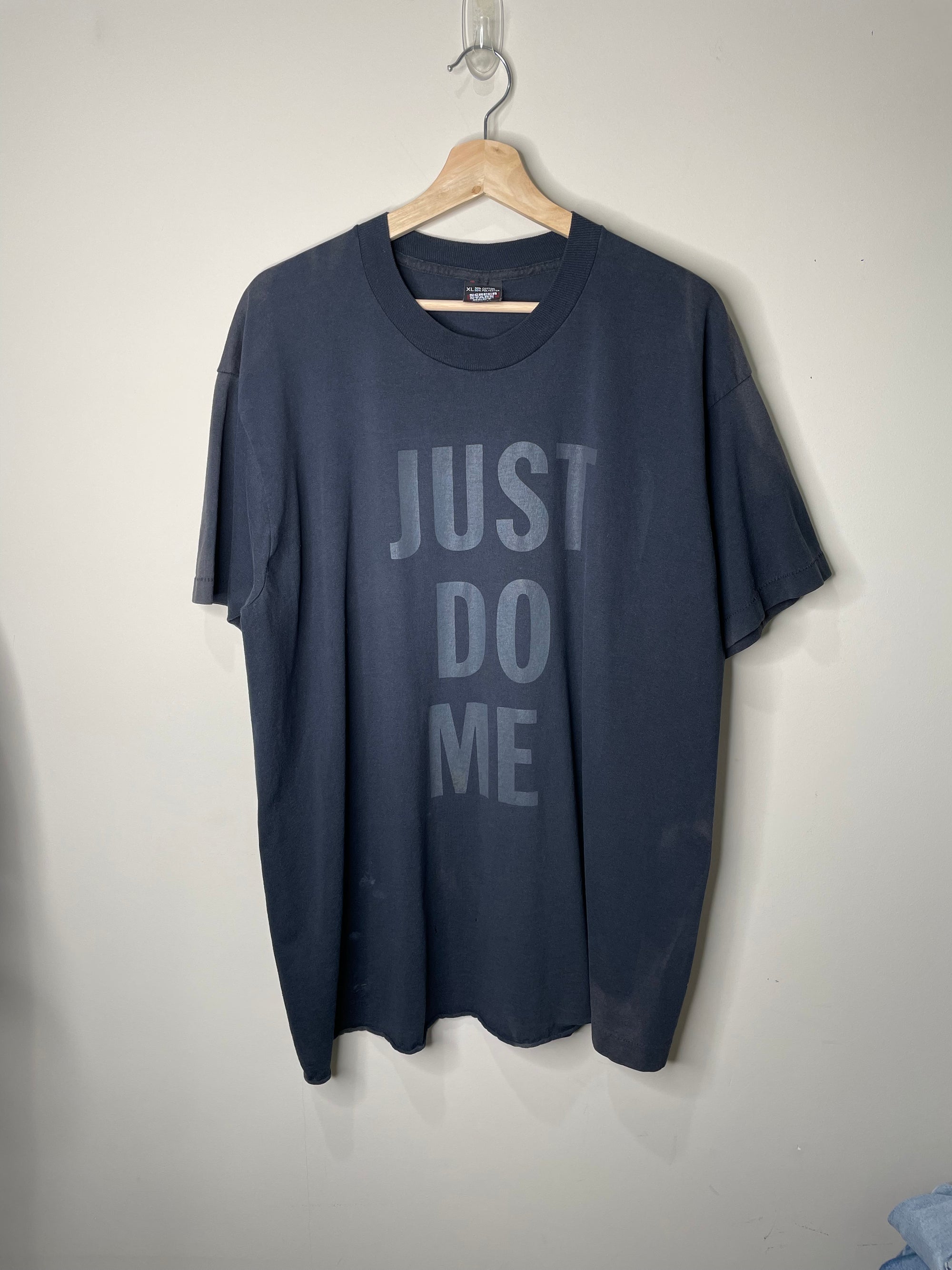 1990s Sun Faded “Just Do Me” Single Stitched Screen Stars Tee (XL)