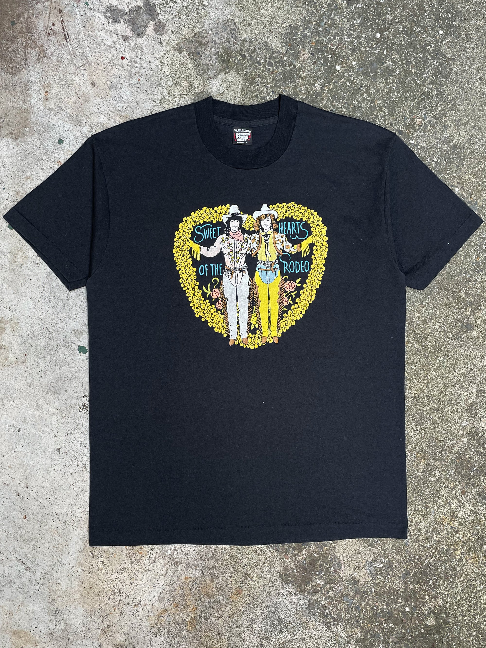 1990s Buffalo Zone “Sweethearts of the Rodeo” Single Stitched Tee (L/XL)