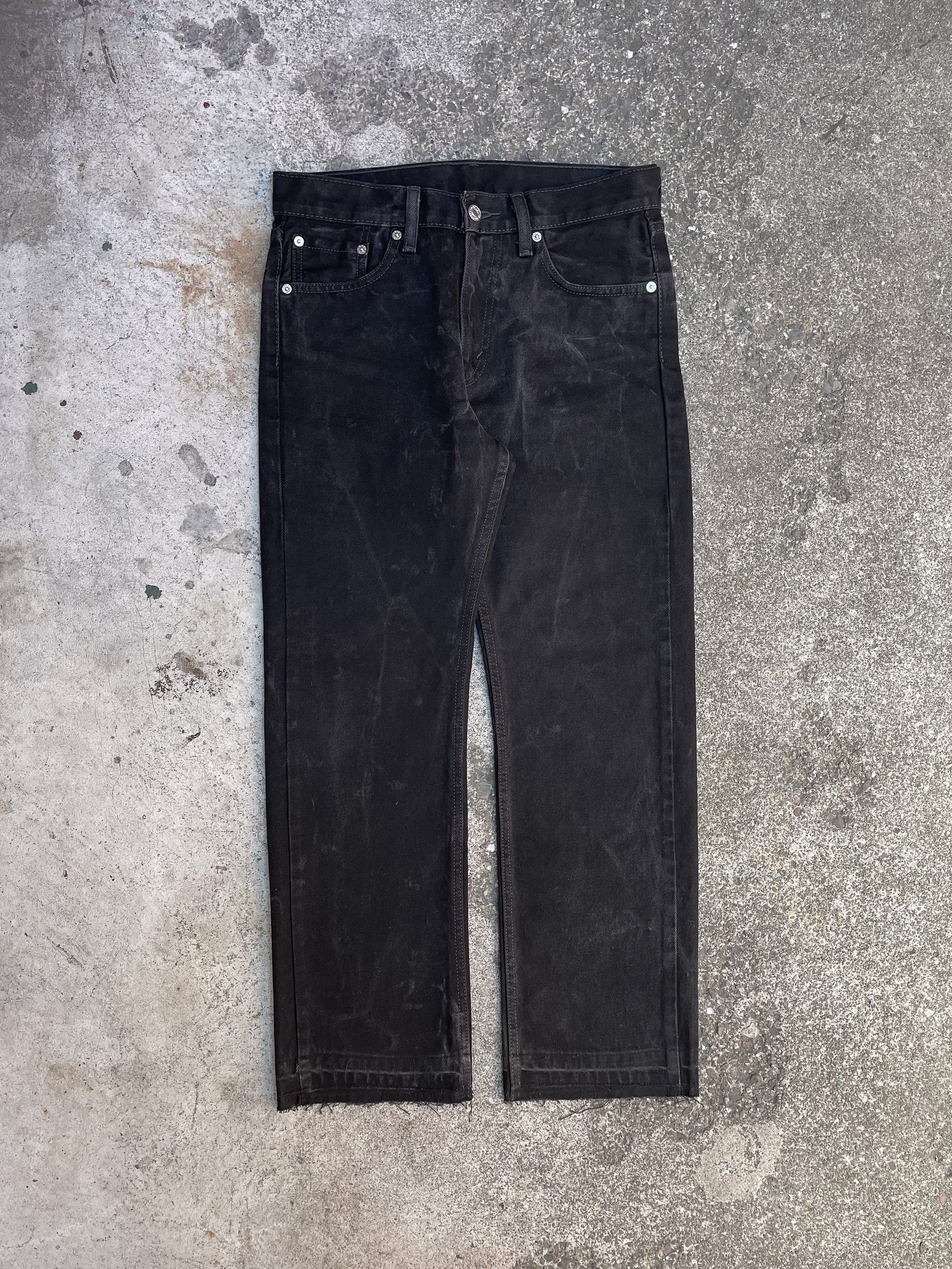 Levi’s Black Released Hem Denim (28X27)