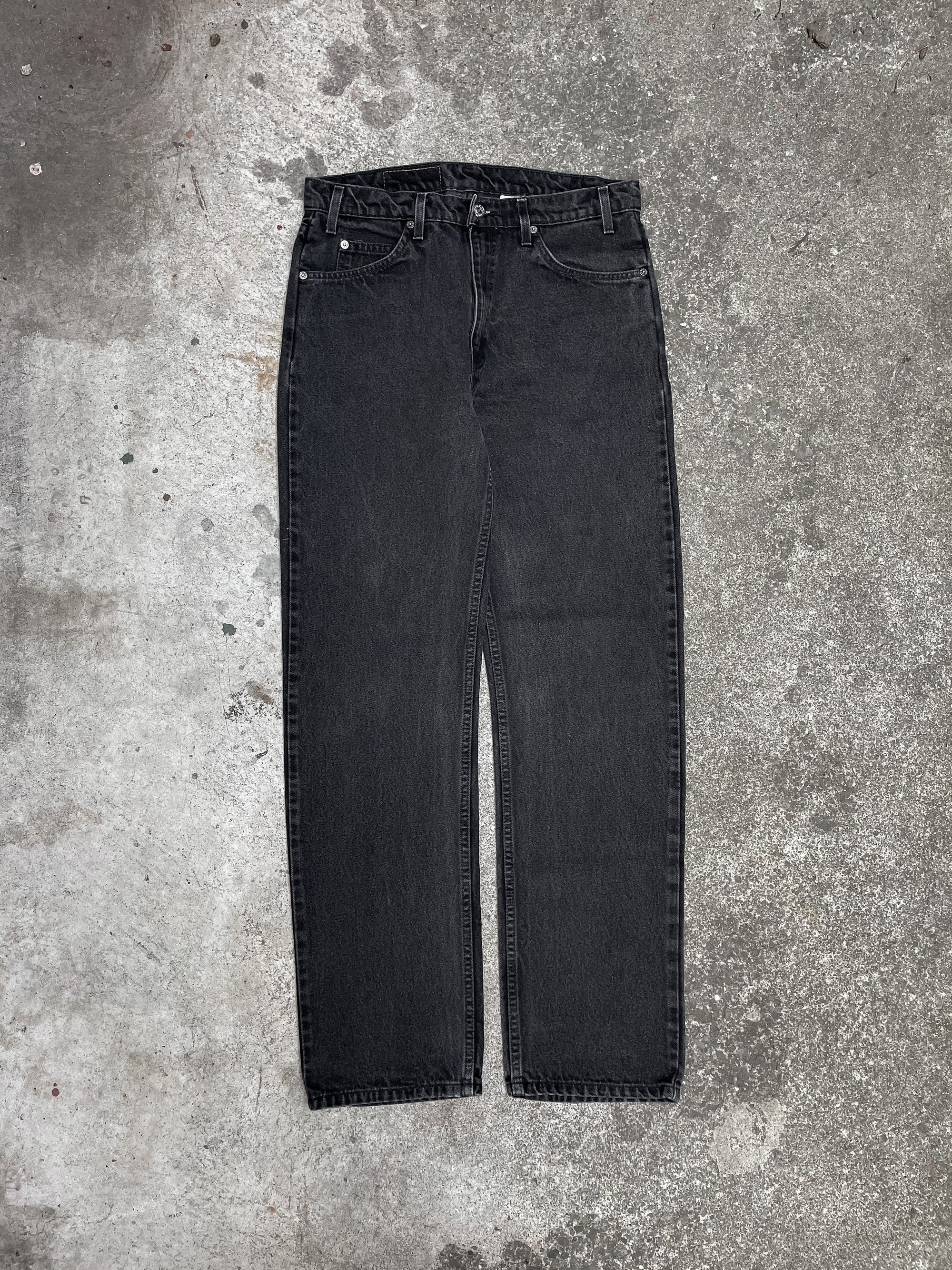 1990s Orange Tab Levi’s Faded Black 505 (32X31)