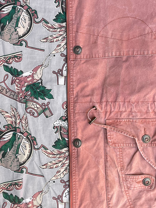 Vintage Faded Salmon Lined Field Jacket