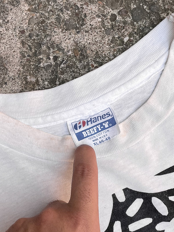 1990s “Local Brilliance” Single Stitched Hanes Beefy Tee (L)