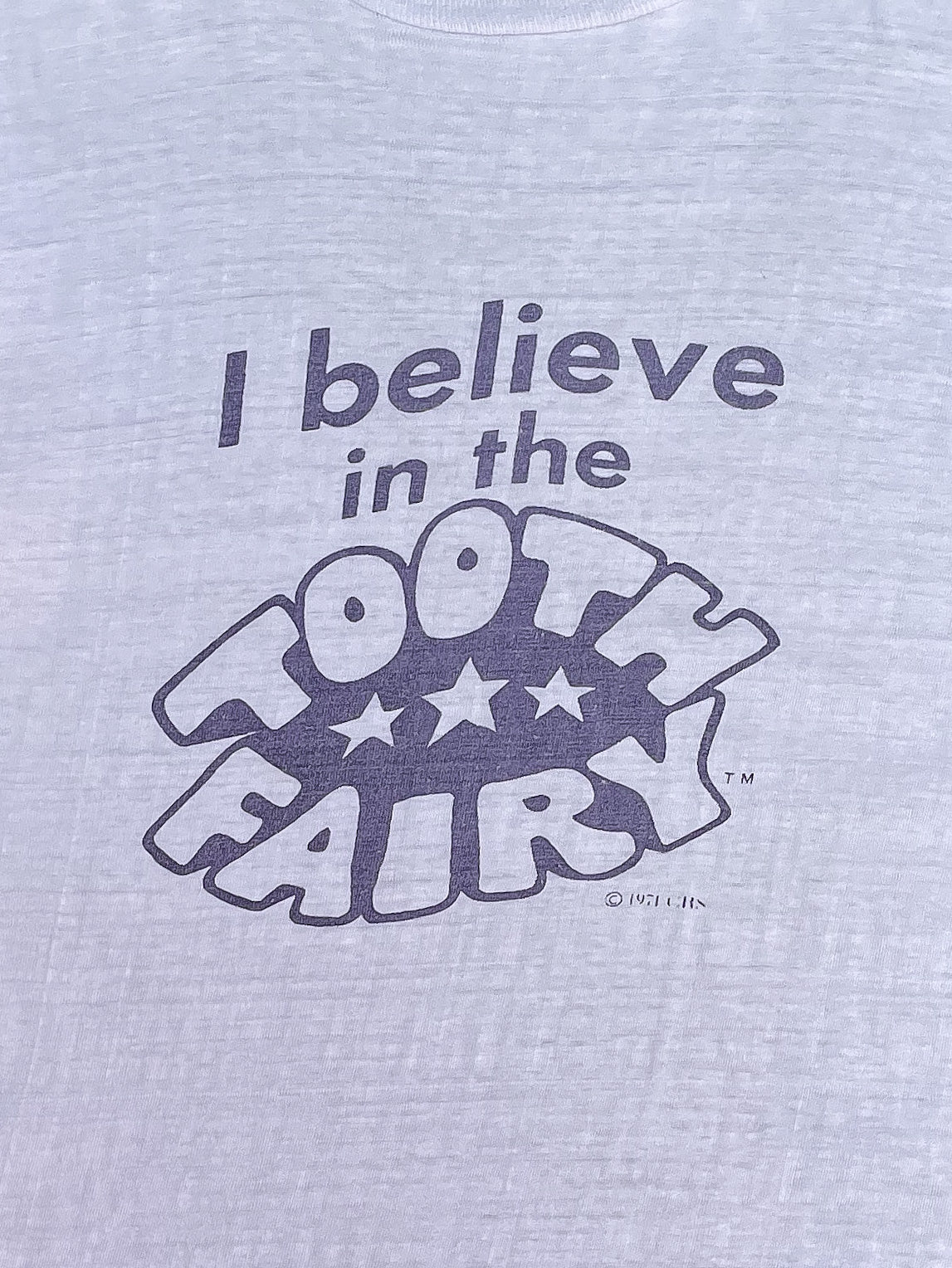 1970s “I Believe in the Tooth Fairy” Single Stitched Tee