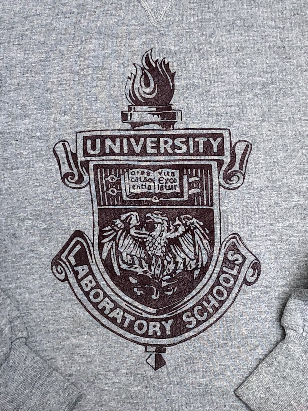 1990s Russell “Laboratory Schools” Sweatshirt (S/M)