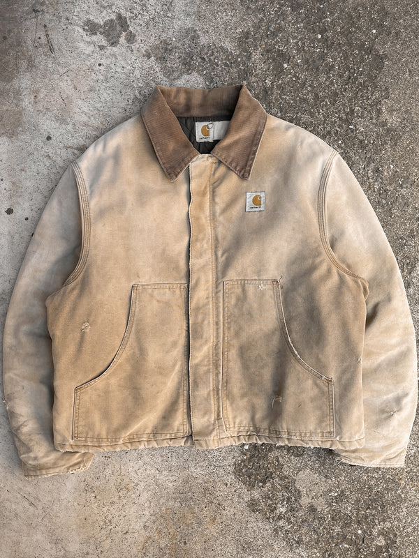 Carhartt Faded Tan Quilted Arctic Jacket (L/XL)