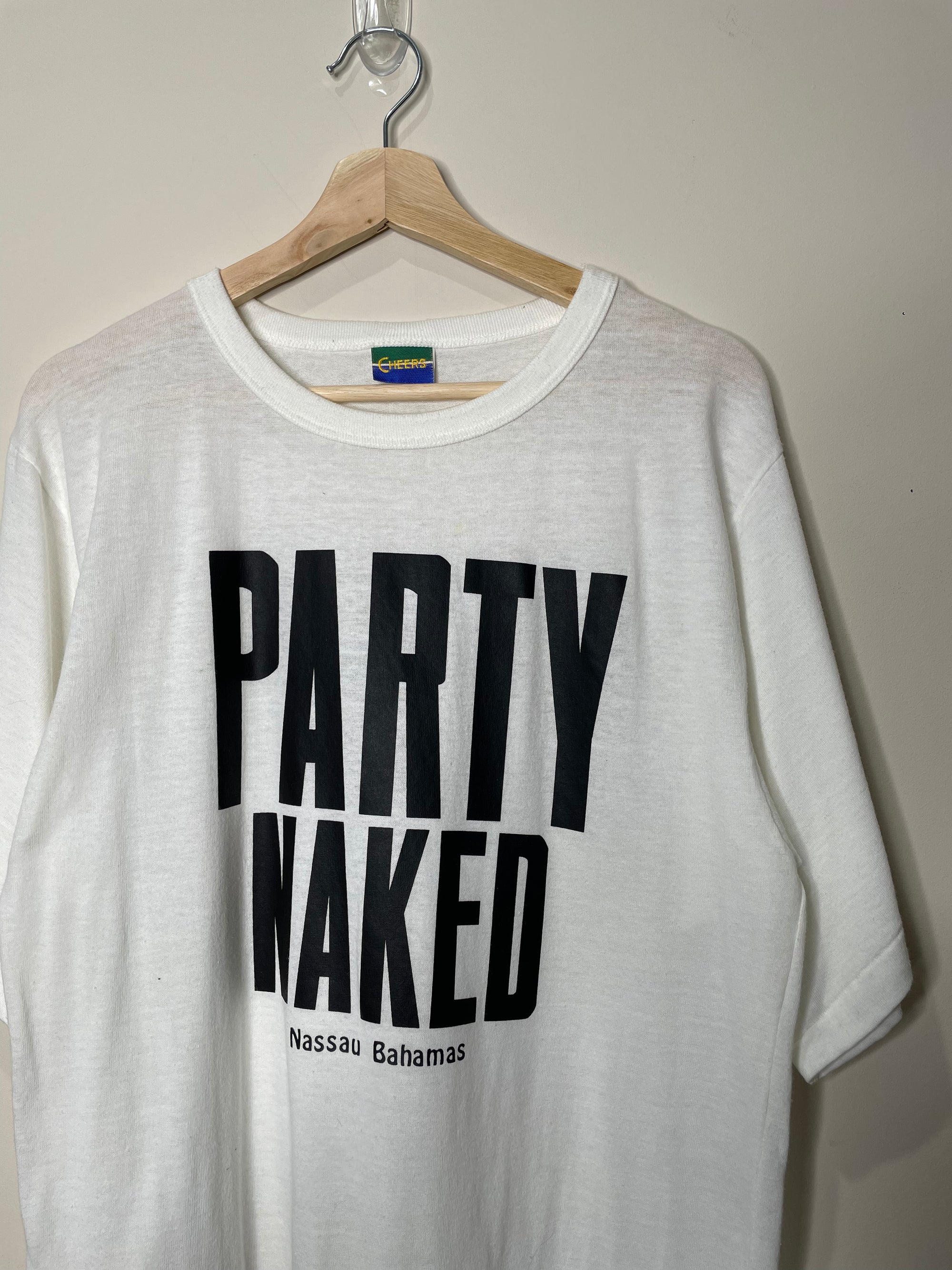 1990s “Party Naked” Tee (L)