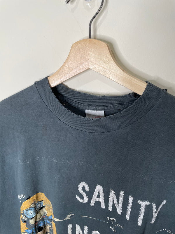 1990s “Sanity Insanity” Thrashed Faded Tee