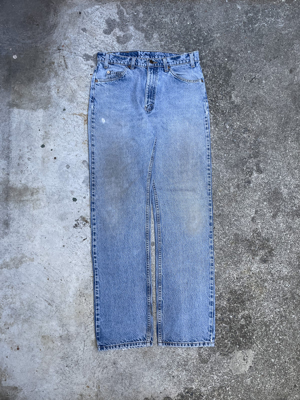 1990s Orange Tab Levi’s Faded Blue 505 (31X32)