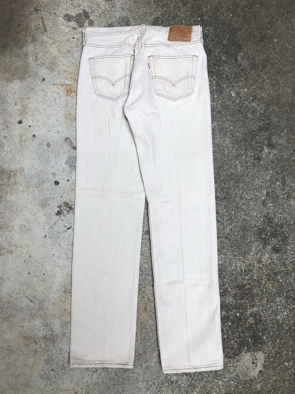 1990s Levis 501 Cream (31X33)