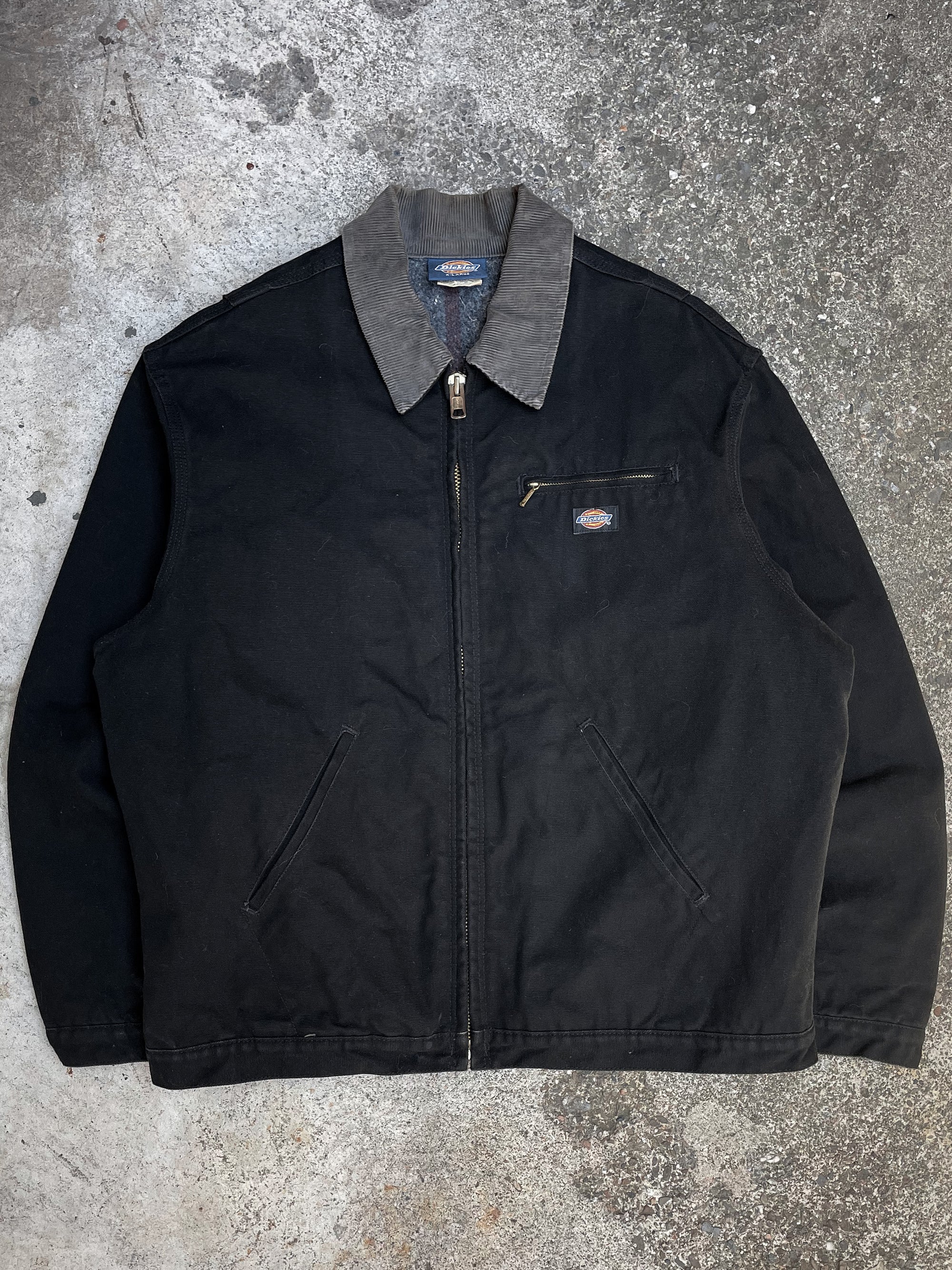 Dickies Black Lined Work Jacket (XL)