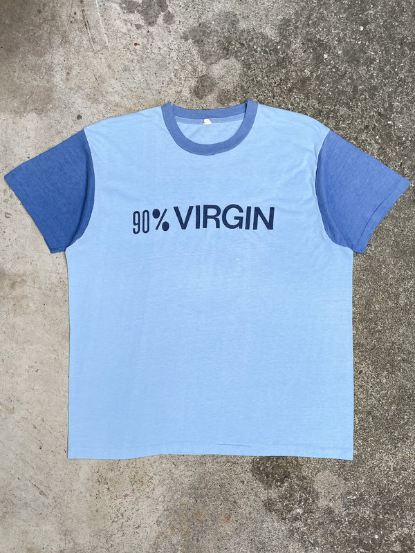 1970s “90% Virgin” Single Stitched Tee (L)