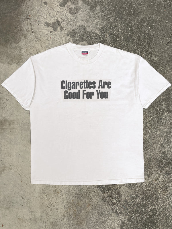 Vintage “Cigarettes Are Good For You” Tee (XL)