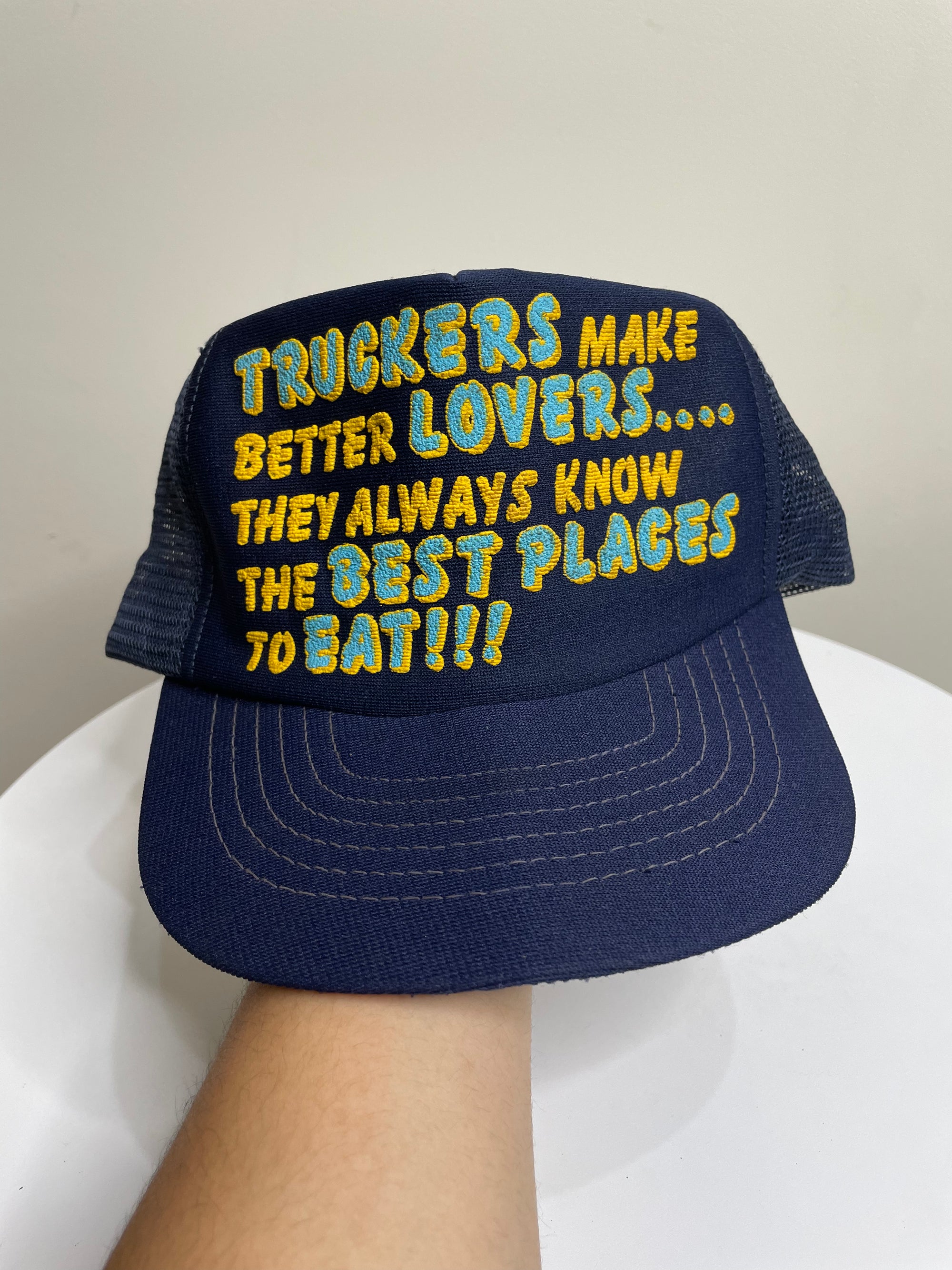 1980s “Truckers Make Better Lovers…” Trucker Hat