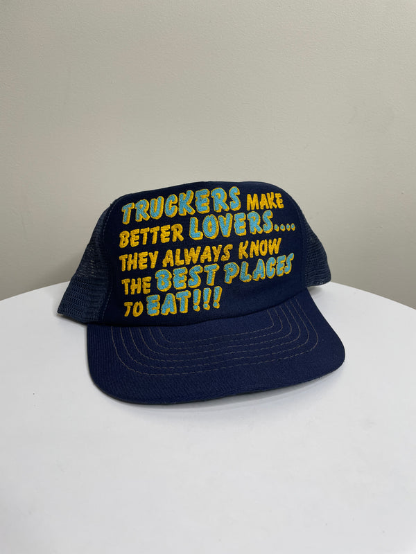 1980s “Truckers Make Better Lovers…” Trucker Hat