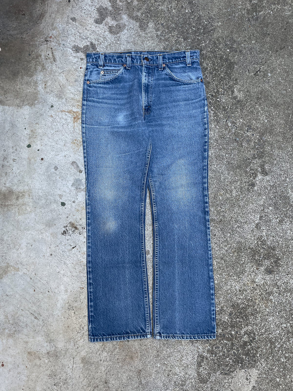 1990s Levi’s Faded Blue 517 Removed Pocket (32X28)