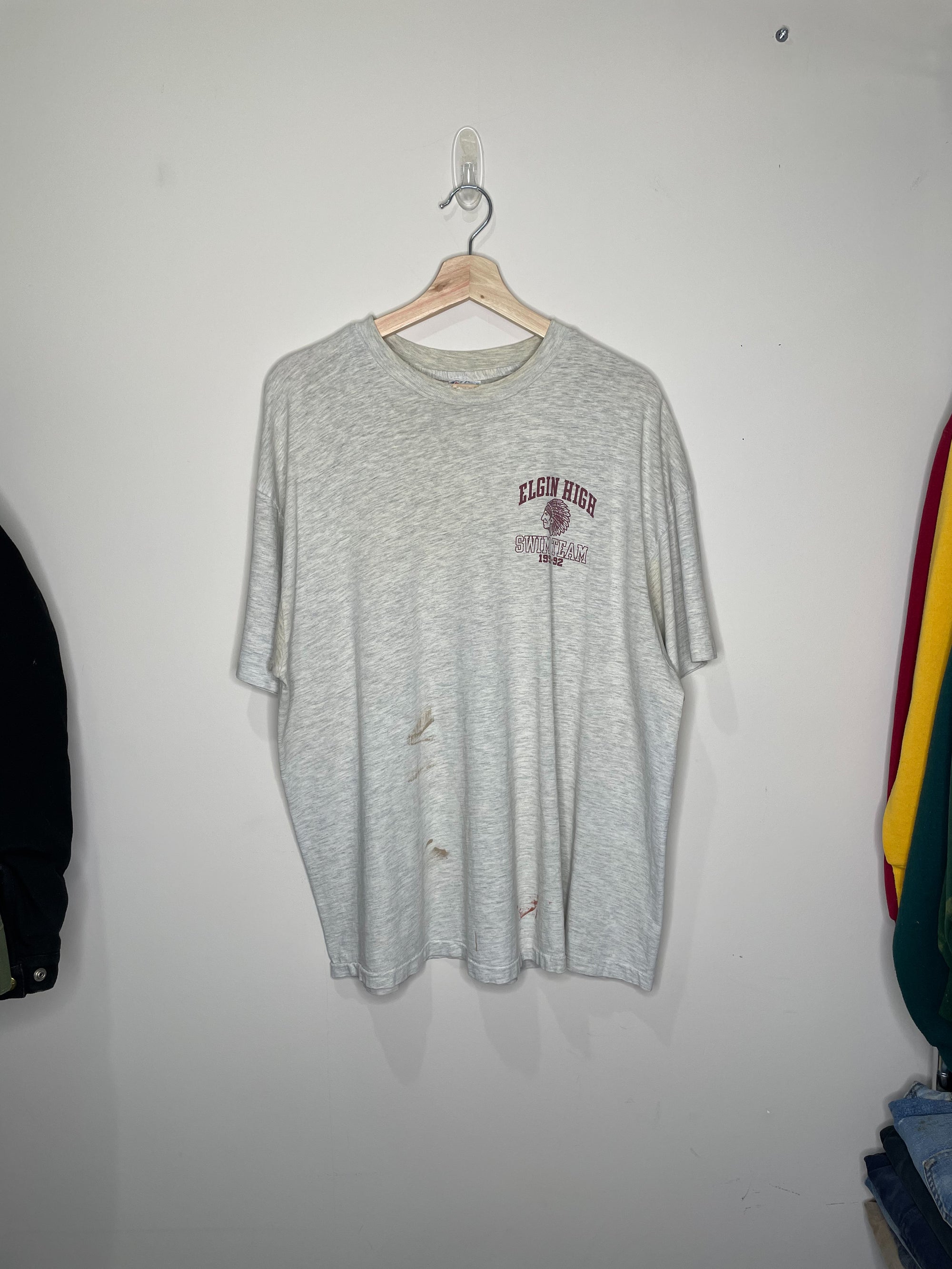 1990s “Pain Lasts A Moment…” Single Stitched Hanes Beefy Tee