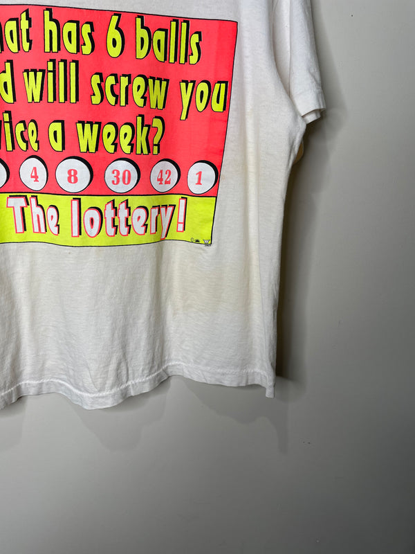 1990s “The Lottery!” Single Stitched Tee (M)