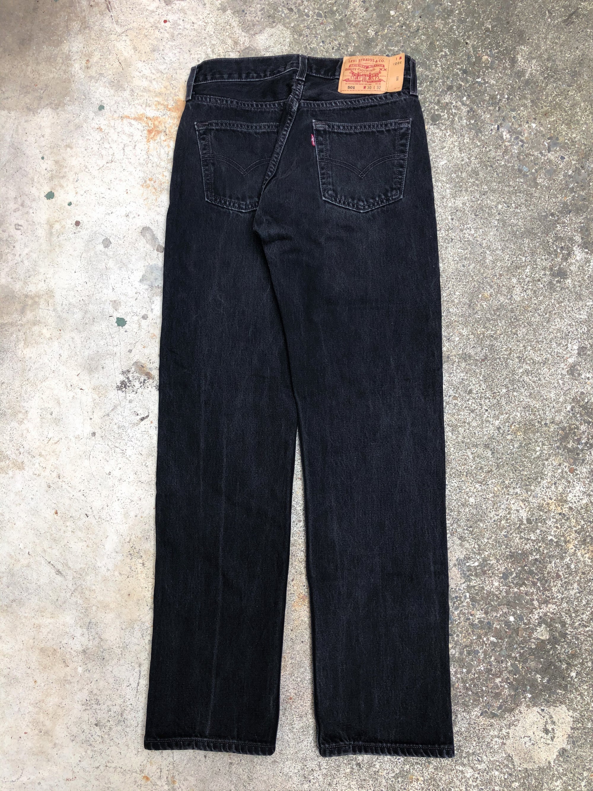 1990s Levis Faded Black 501 (28X30)