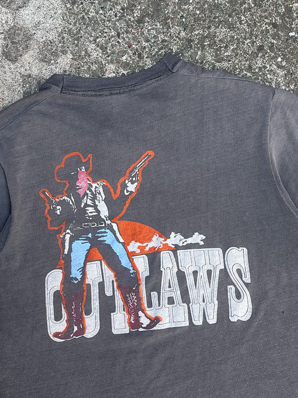 1980s Outlaws “Ghost Riders” Faded Single Stitched Tour Tee