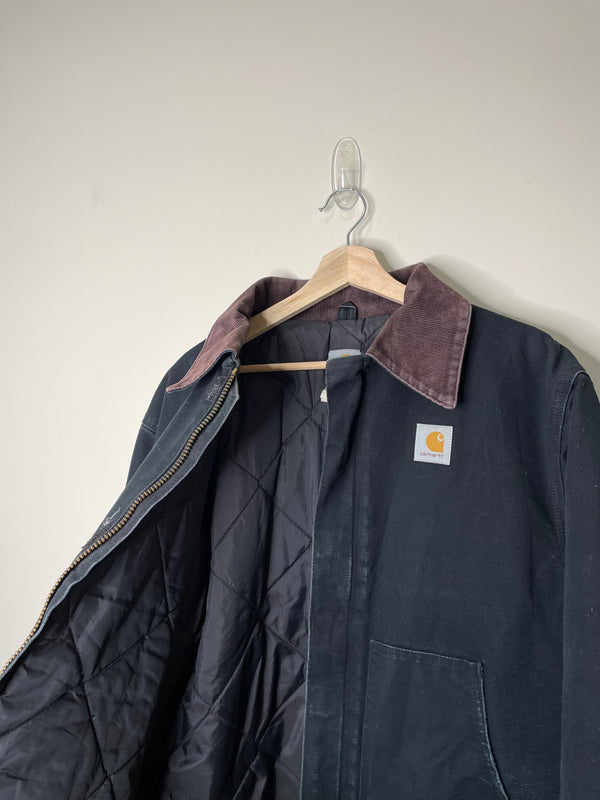 Carhartt Faded Black Quilted Arctic Jacket (XL)