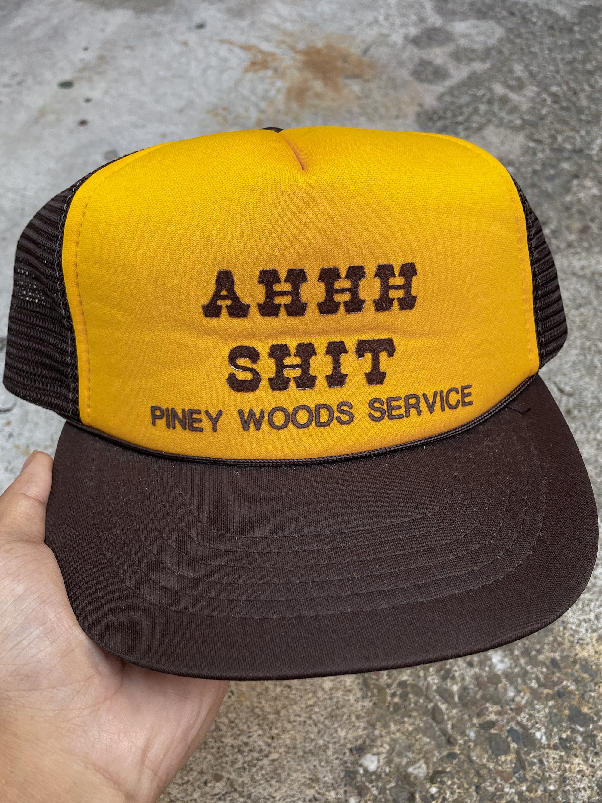 1980s “Ahhh Shit” Trucker Hat