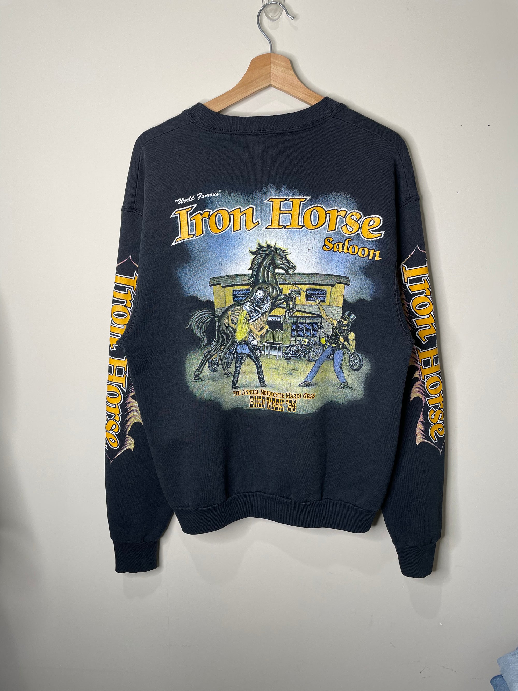 1990s “Iron Horse Saloon” Sweatshirt (M/L)