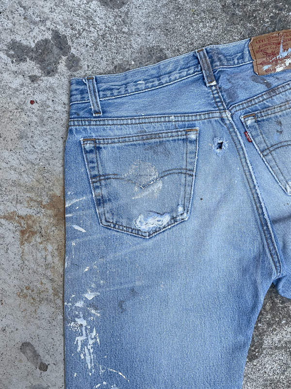 1990s Levi’s Painted Faded Blue 501XX (32X29)