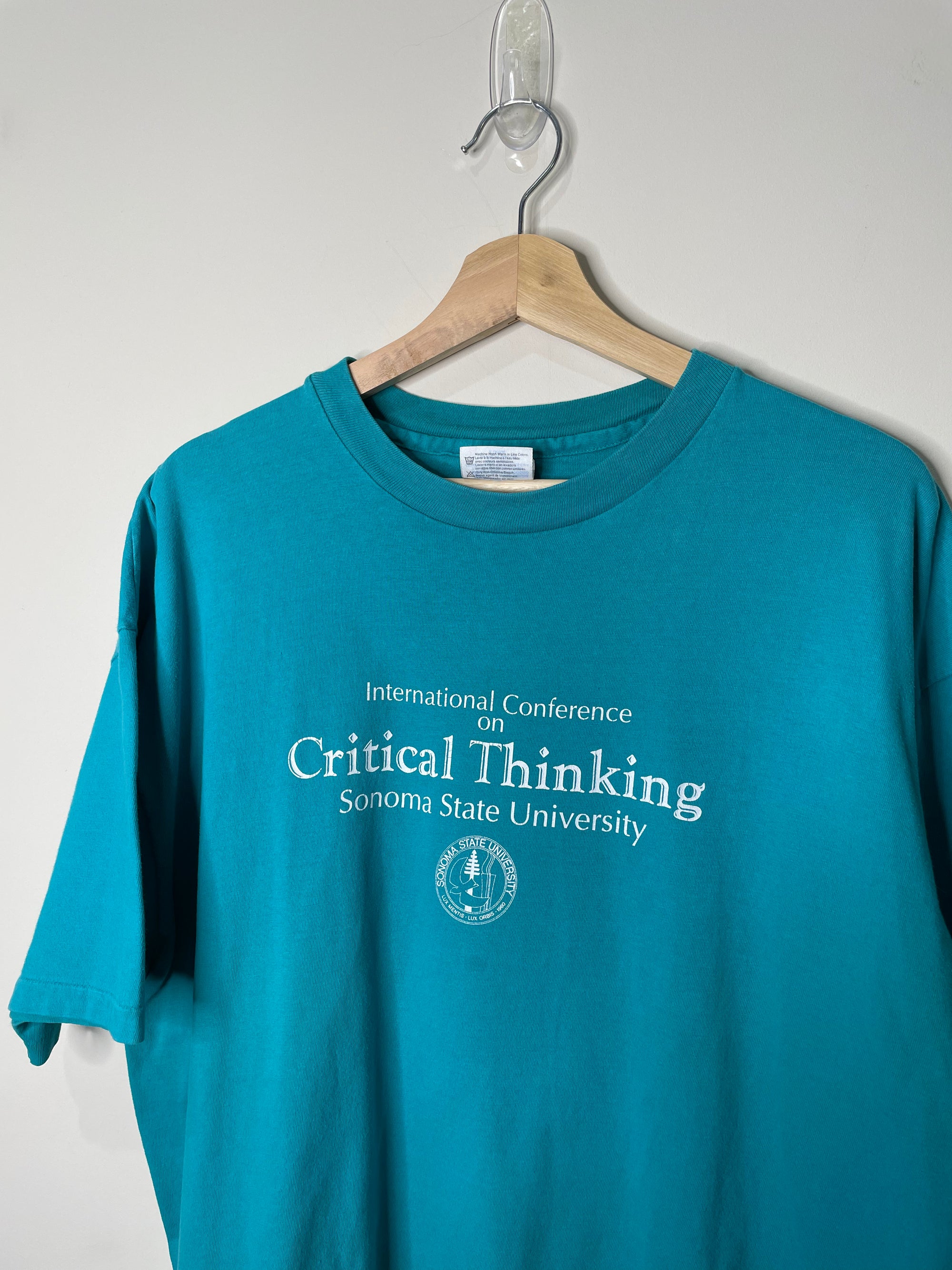 1990s “Critical Thinking” Tee (XL)