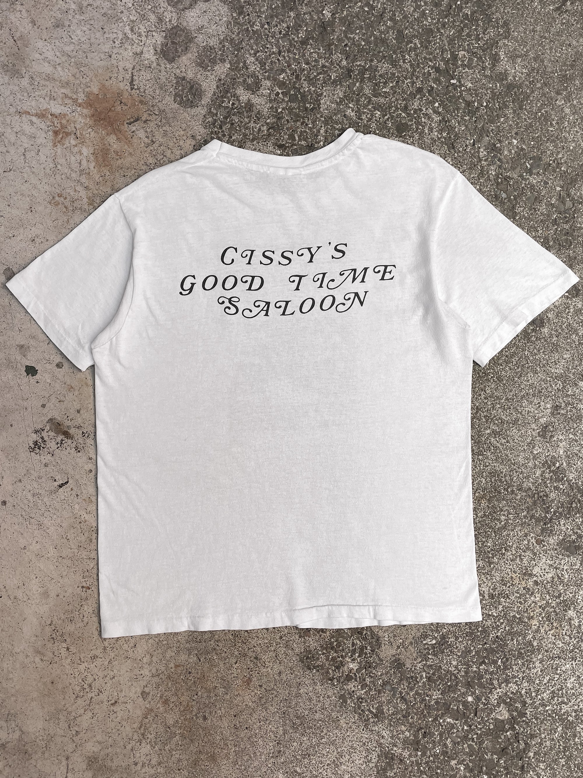 1980s “Cissy’s Good Time Saloon” Single Stitched Tee