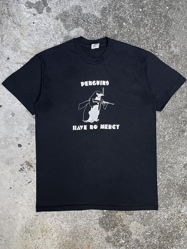 1970s “Penguins Have No Mercy” Single Stitched Tee (M/L)