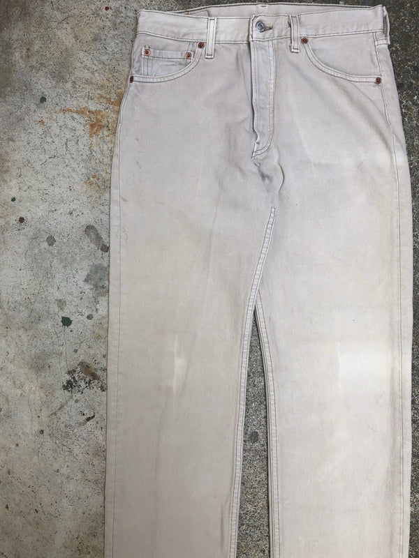 1990s Levis 501 Cream (29X29)