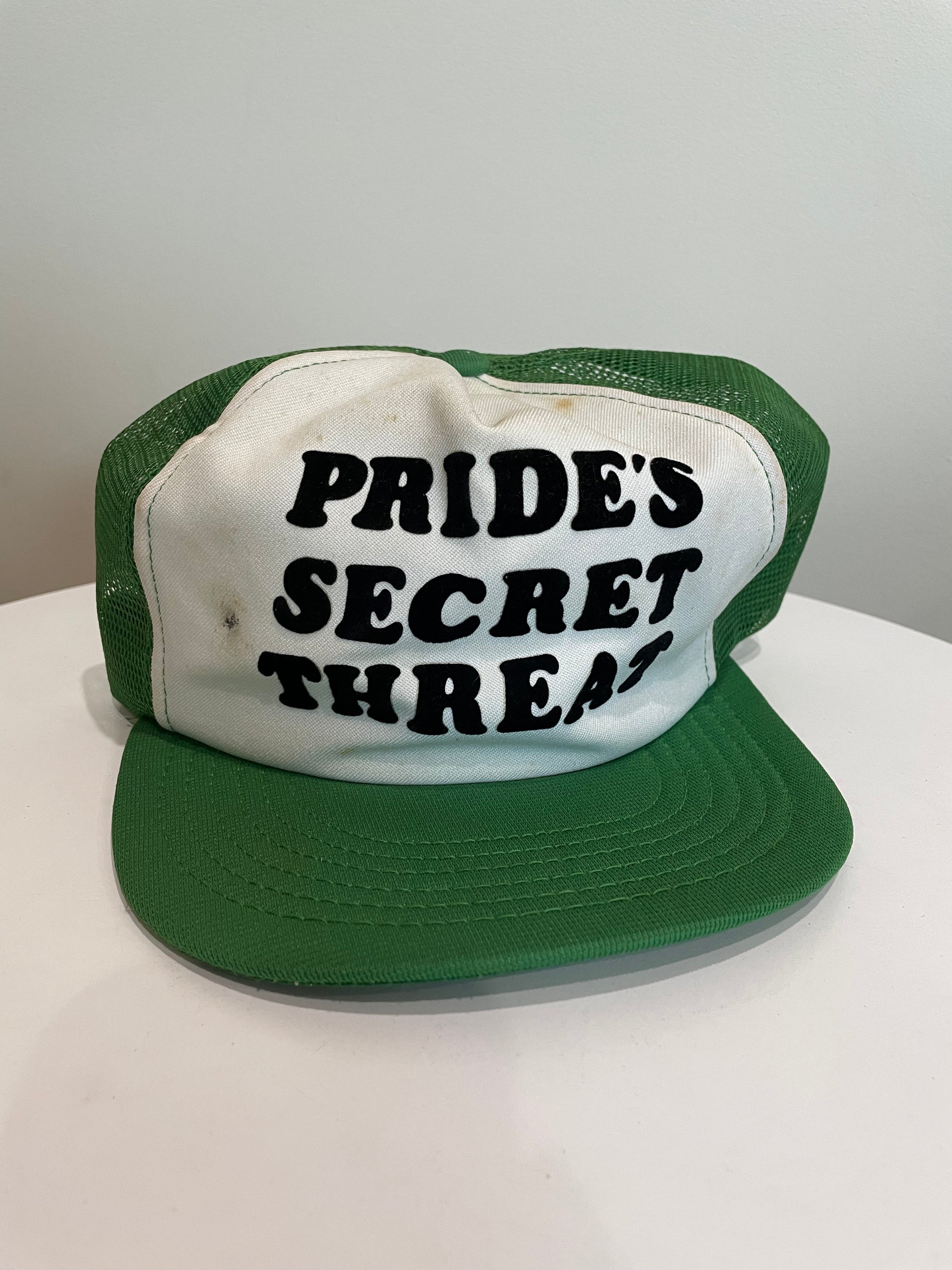 1980s “Pride’s Secret Threat” Trucker Hat