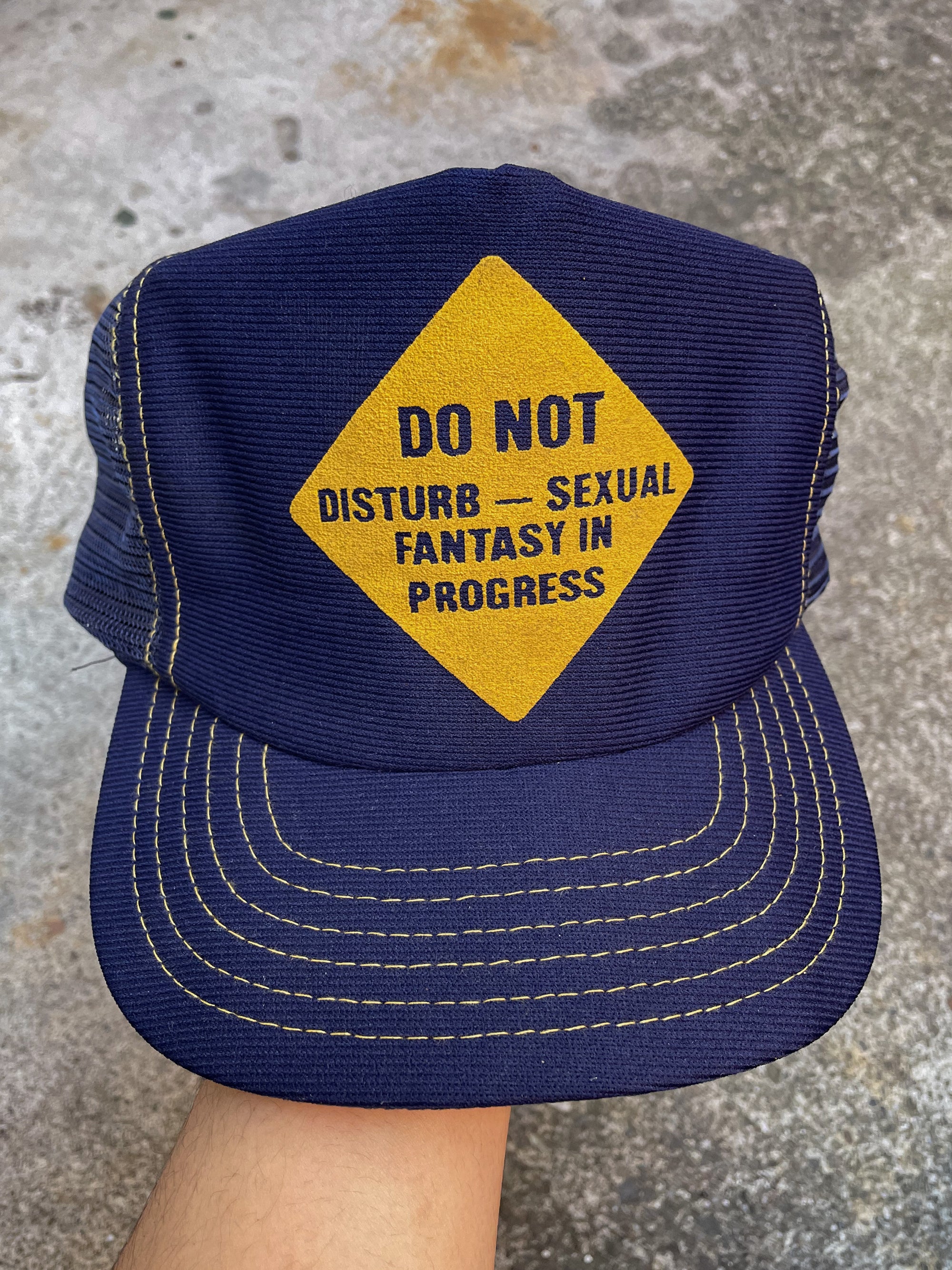 1980s “Sexual Fantasy” Trucker Hat