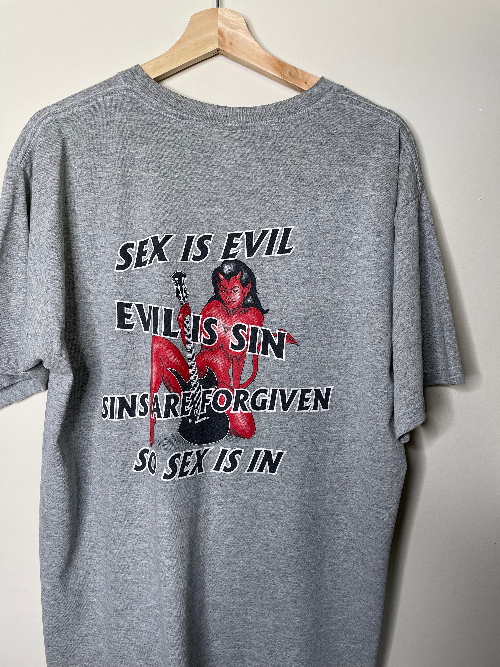 2000s “Sex Is Evil…” Tee (L)