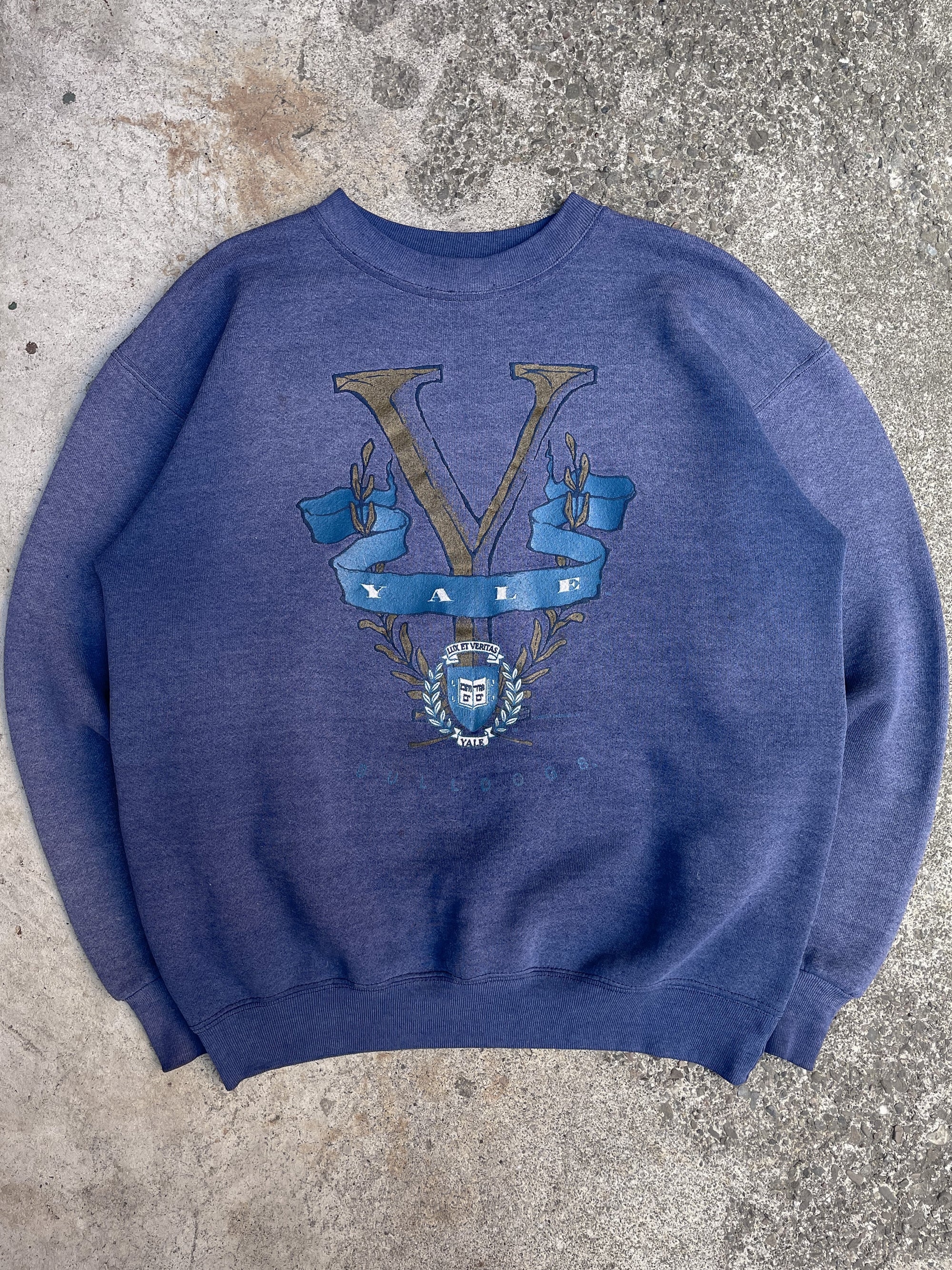 1990s Sun Faded “Yale Bulldogs” Sweatshirt