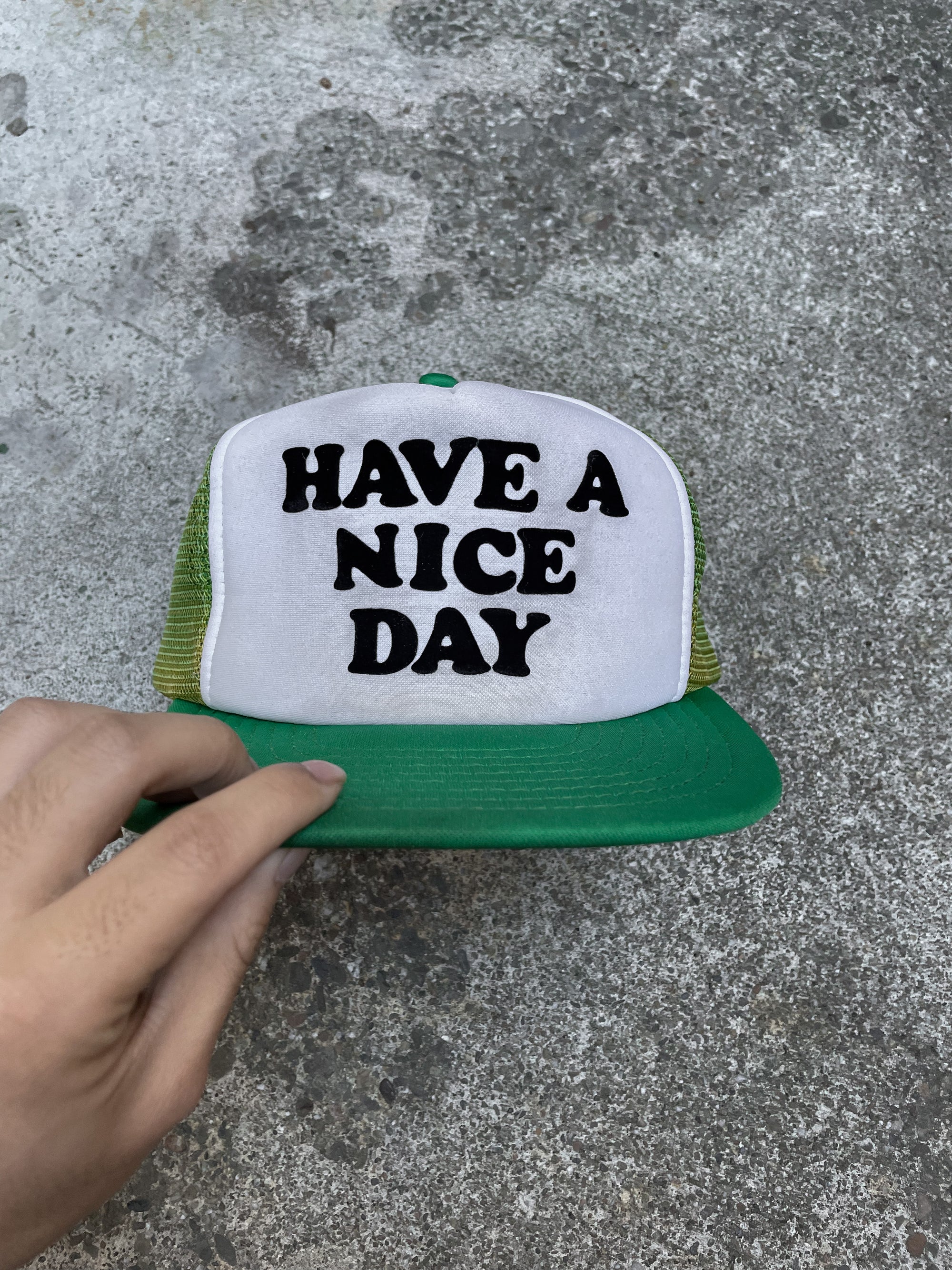 1980s “Have A Nice Day” Trucker Hat