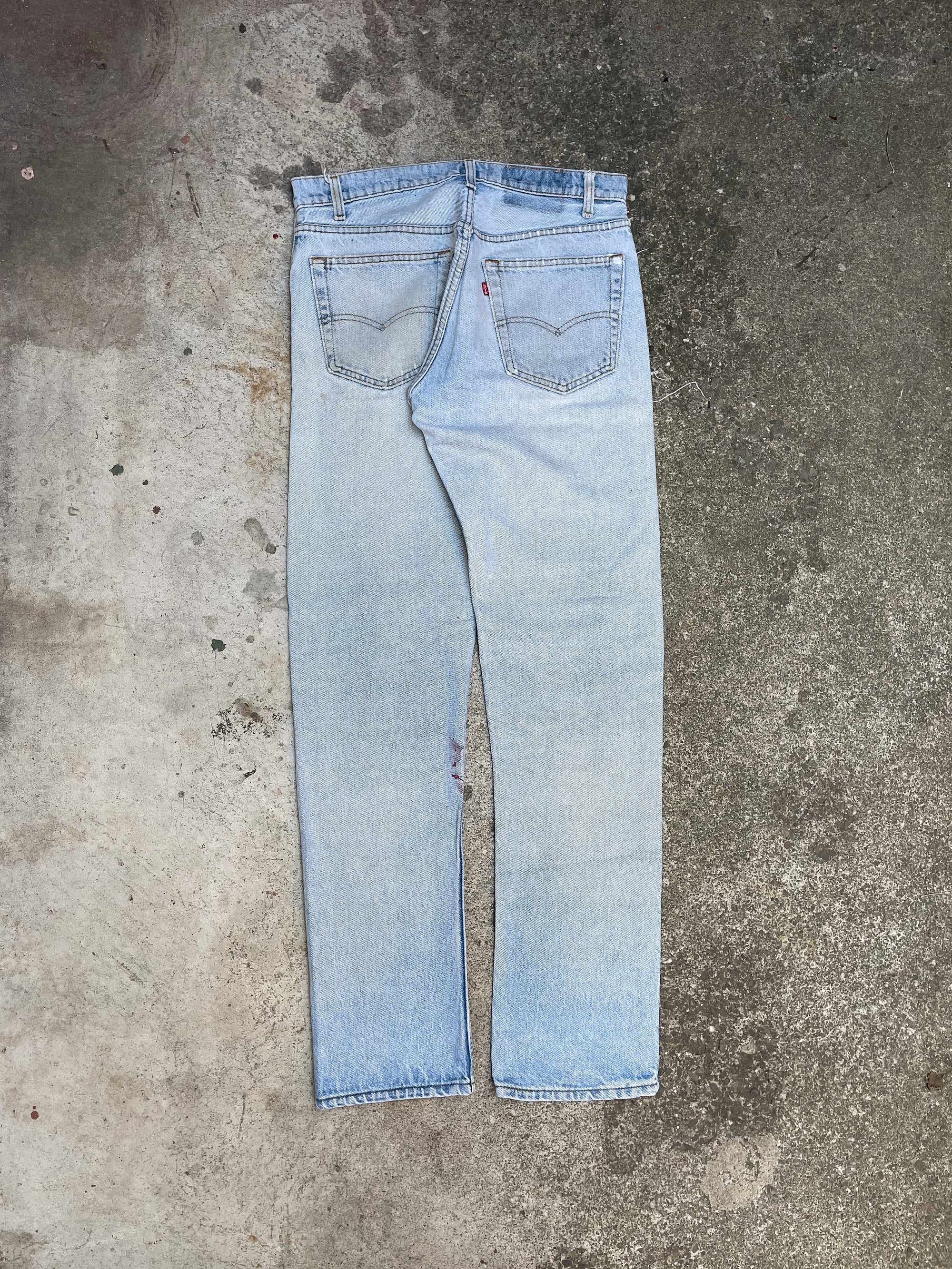 1970s/80s Levi’s Distressed Faded Blue 505 (31X31)