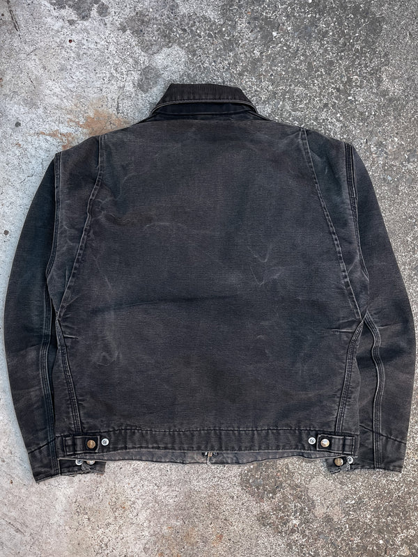 Carhartt Faded Black Lined Work Jacket (M)