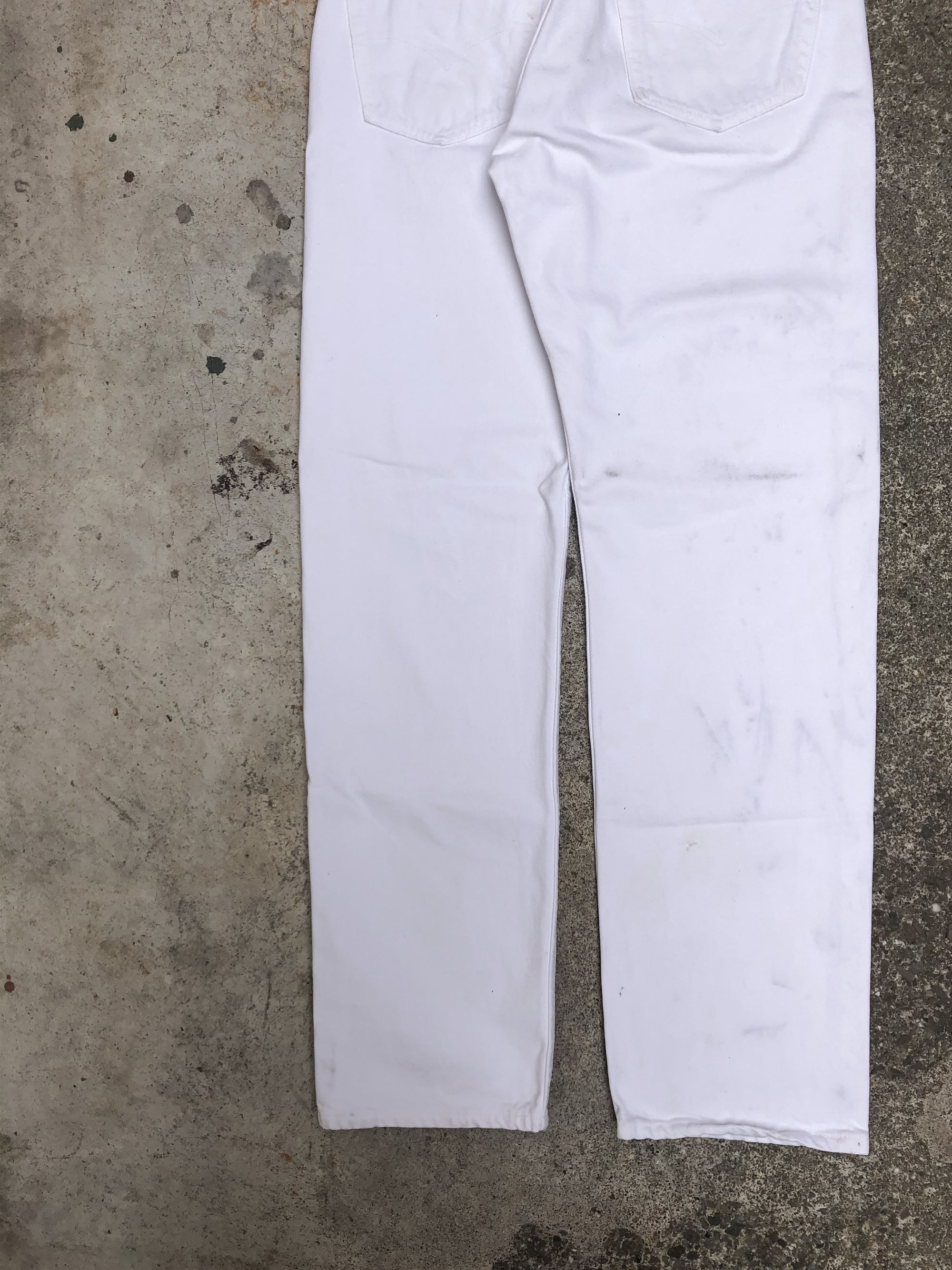 1990s Levis White 501 (30X30)