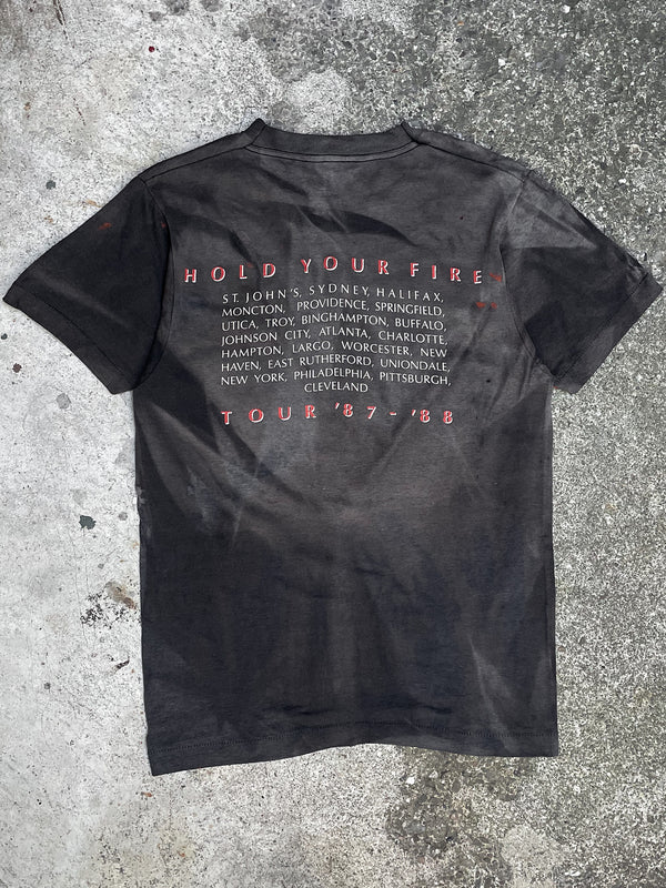 1980s Rush “Hold Your Fire” Sun Faded Tour Tee (S/M)