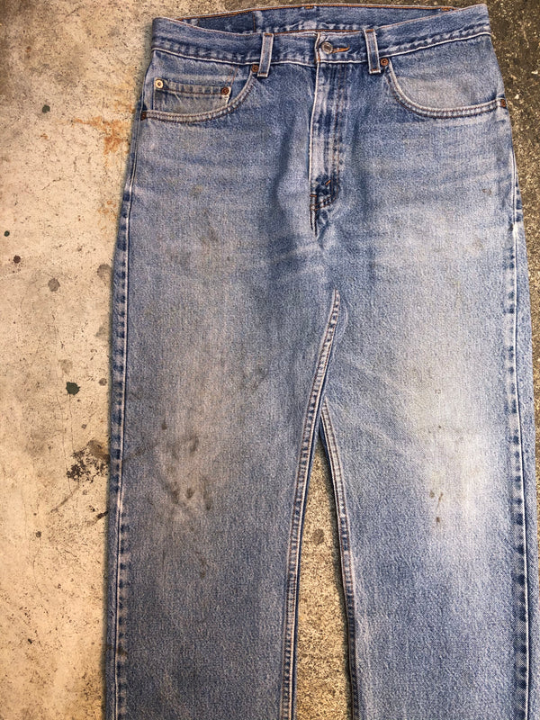 1990s Levis 505 Worn In Blue (32X30)