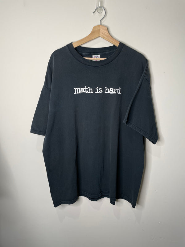 2000s “Math Is Hard” Tee (XXL)