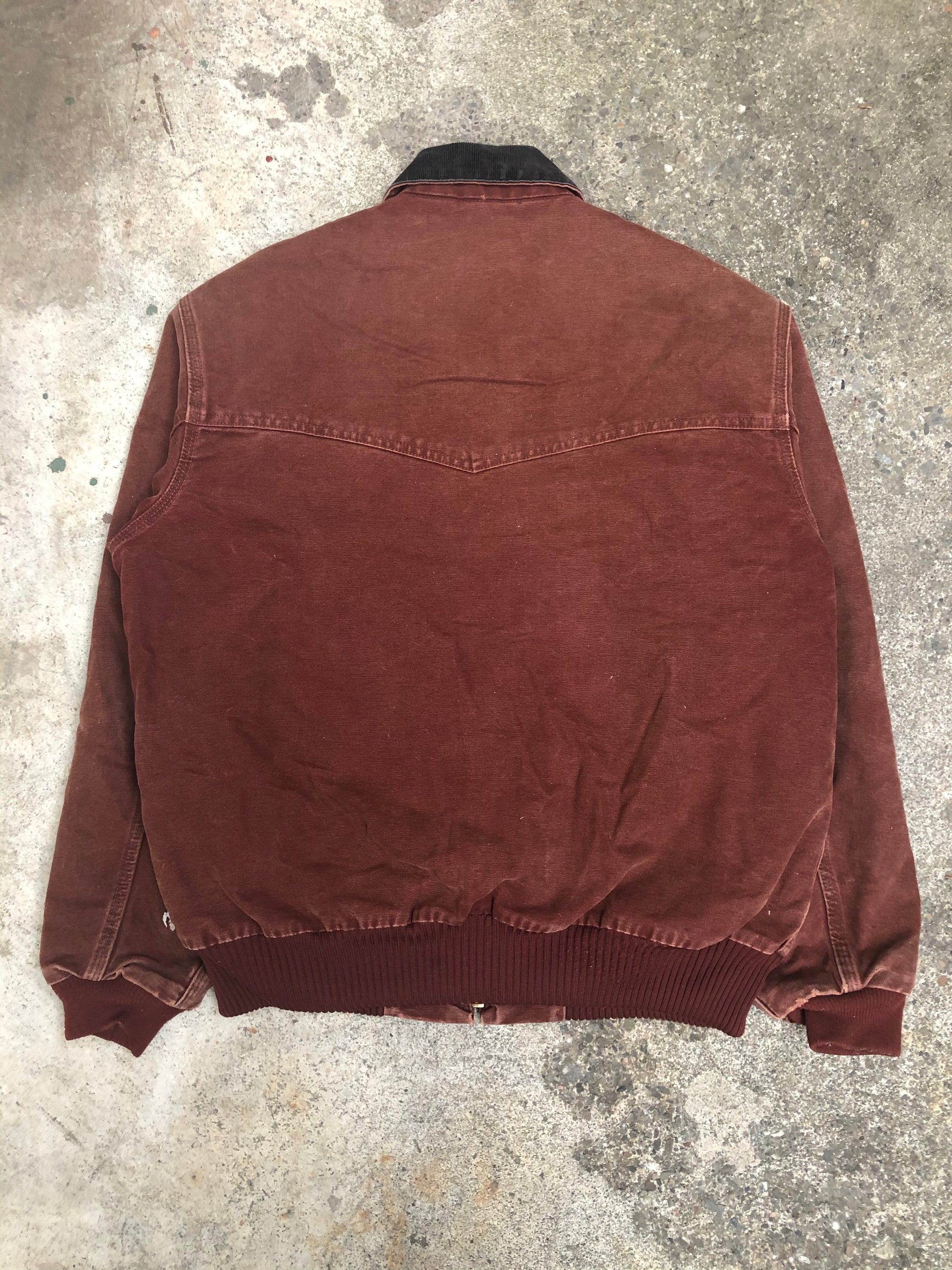 1990s Carhartt Faded Brown Santa Fe Work Jacket