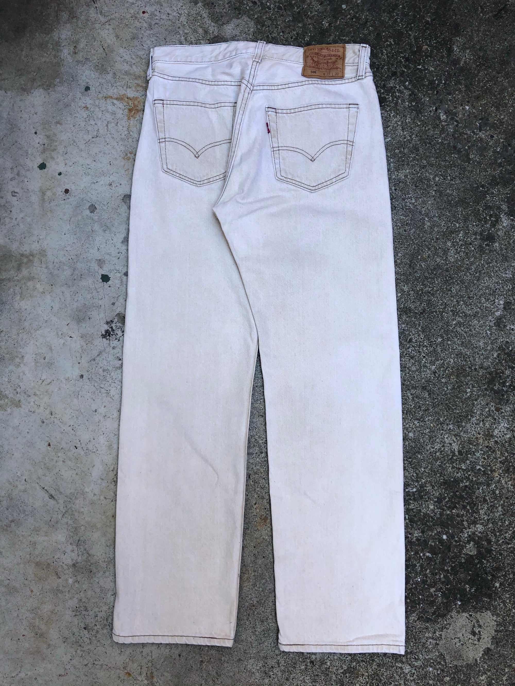 1990s Levis Cream 501 (31X29)