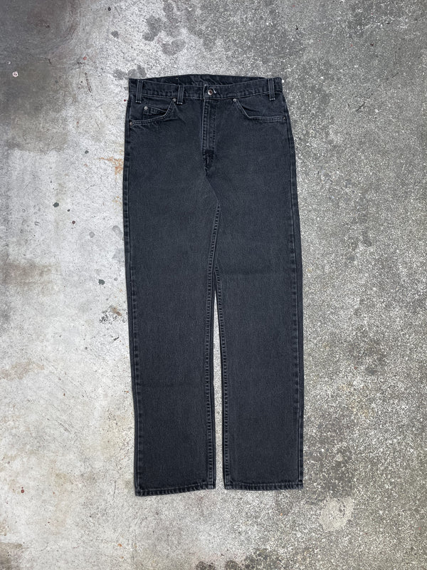 1990s Orange Tab Levi’s Faded Black 505 (32X31)