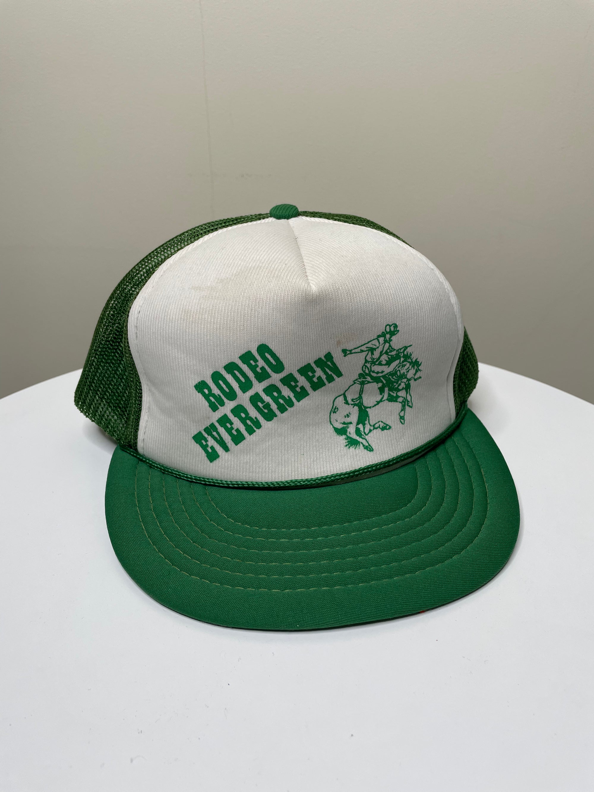 1980s/90s “Rodeo Evergreen” Trucker Hat